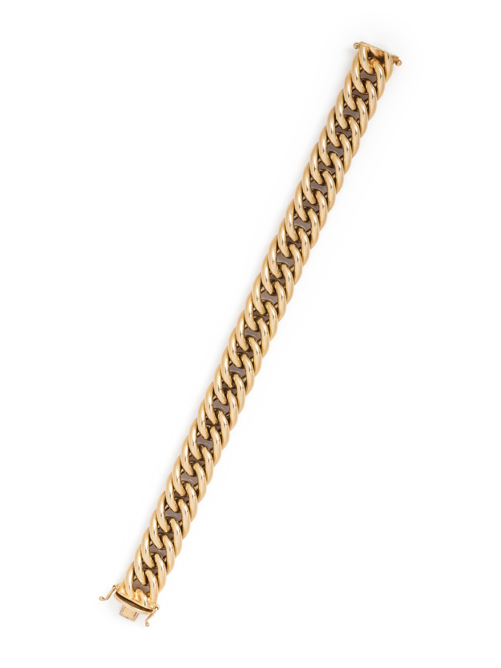 YELLOW GOLD BRACELET