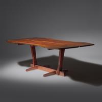 Conoid dining table with 4 butterfly joints, 1971