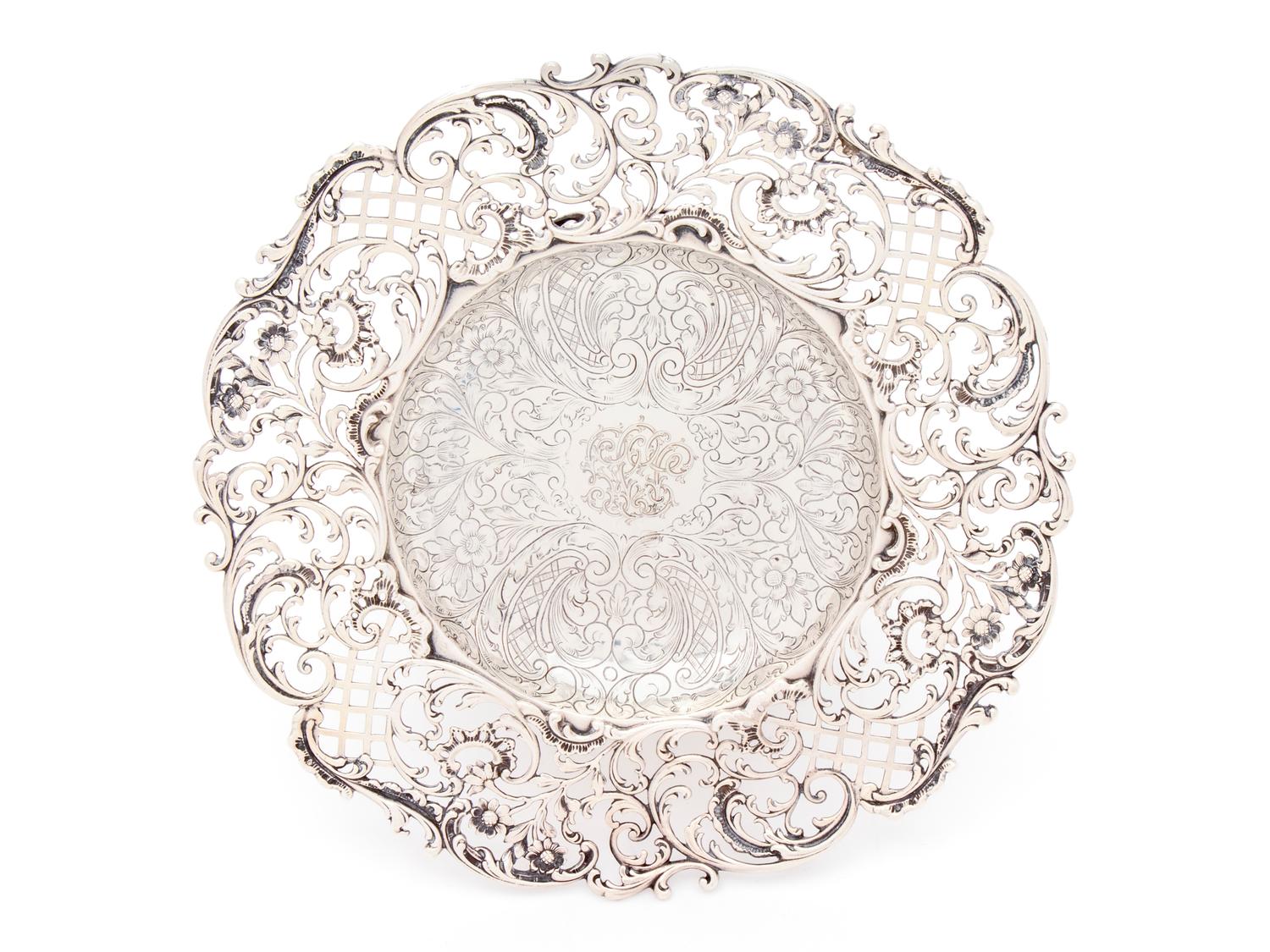 An American Silver Footed Dish — J.E. Caldwell, Philadelphia, PA, MA, 20th Century