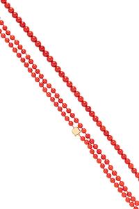CORAL BEAD SET