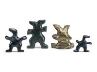 Soapstone Sculptures, Dancing Bears