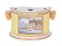 A Crown Derby Porcelain Bough Pot — 19TH CENTURY
