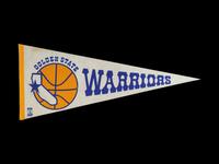 A Complete Set of 23 1980s Michael Jordan Rookie Era NBA Pennants,