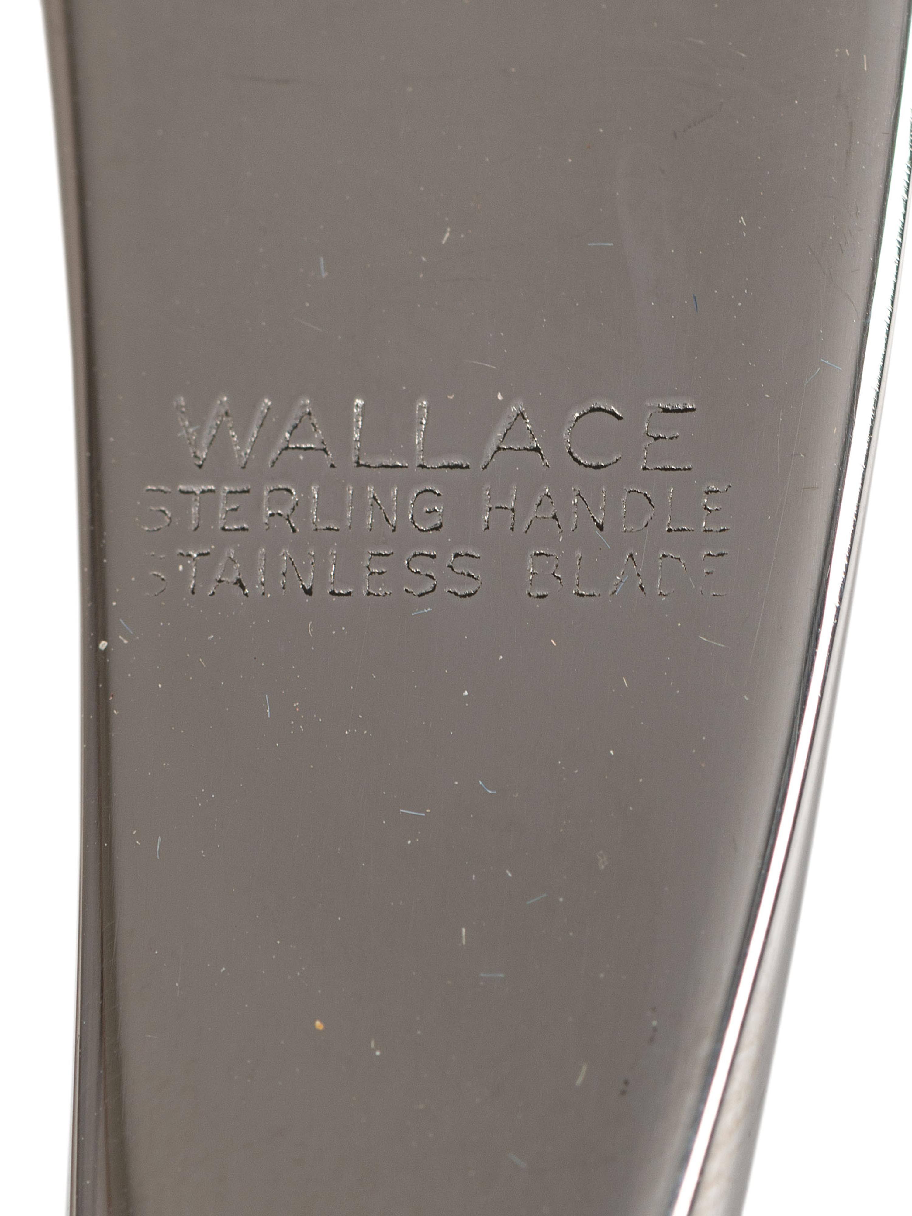 An R. Wallace & Sons Mfg. Co. 'Violet' Silver Flatware Service