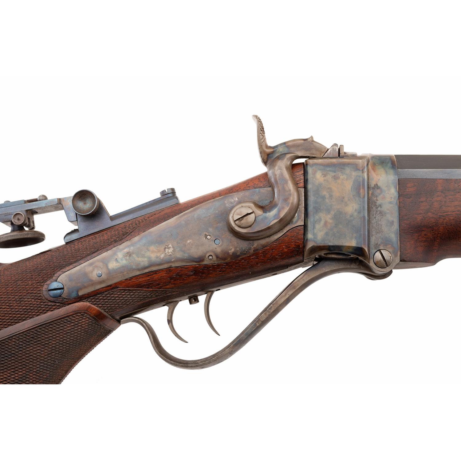 * Wonderful Custom Ordered J.P. Lower Model 1877 Axtell Sharps
