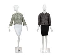Two Haute Couture Jackets: One Christian Dior, One Balenciaga, c.1960