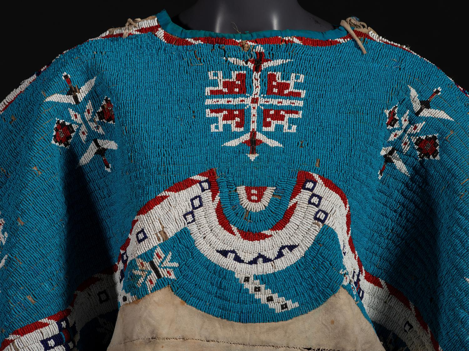 Sioux Beaded Hide Dress