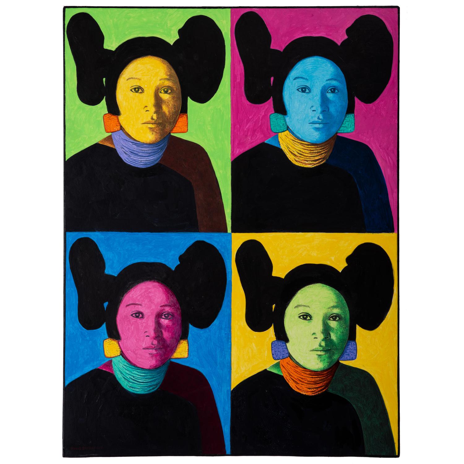 Hopi Maiden, Homage to Warhol