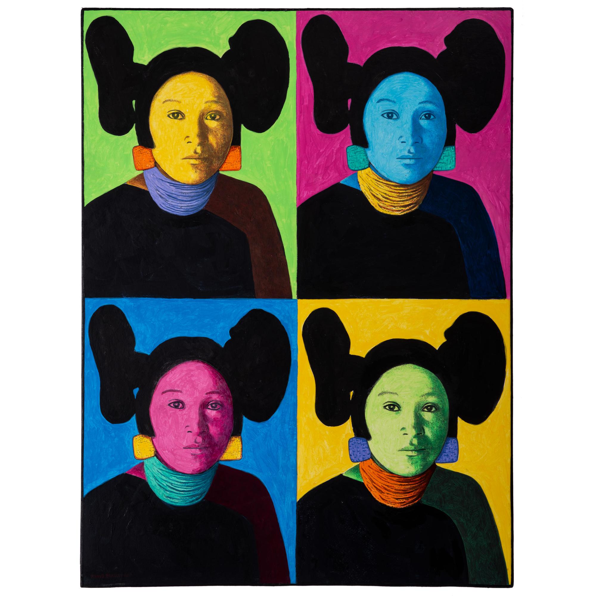 Hopi Maiden, Homage to Warhol