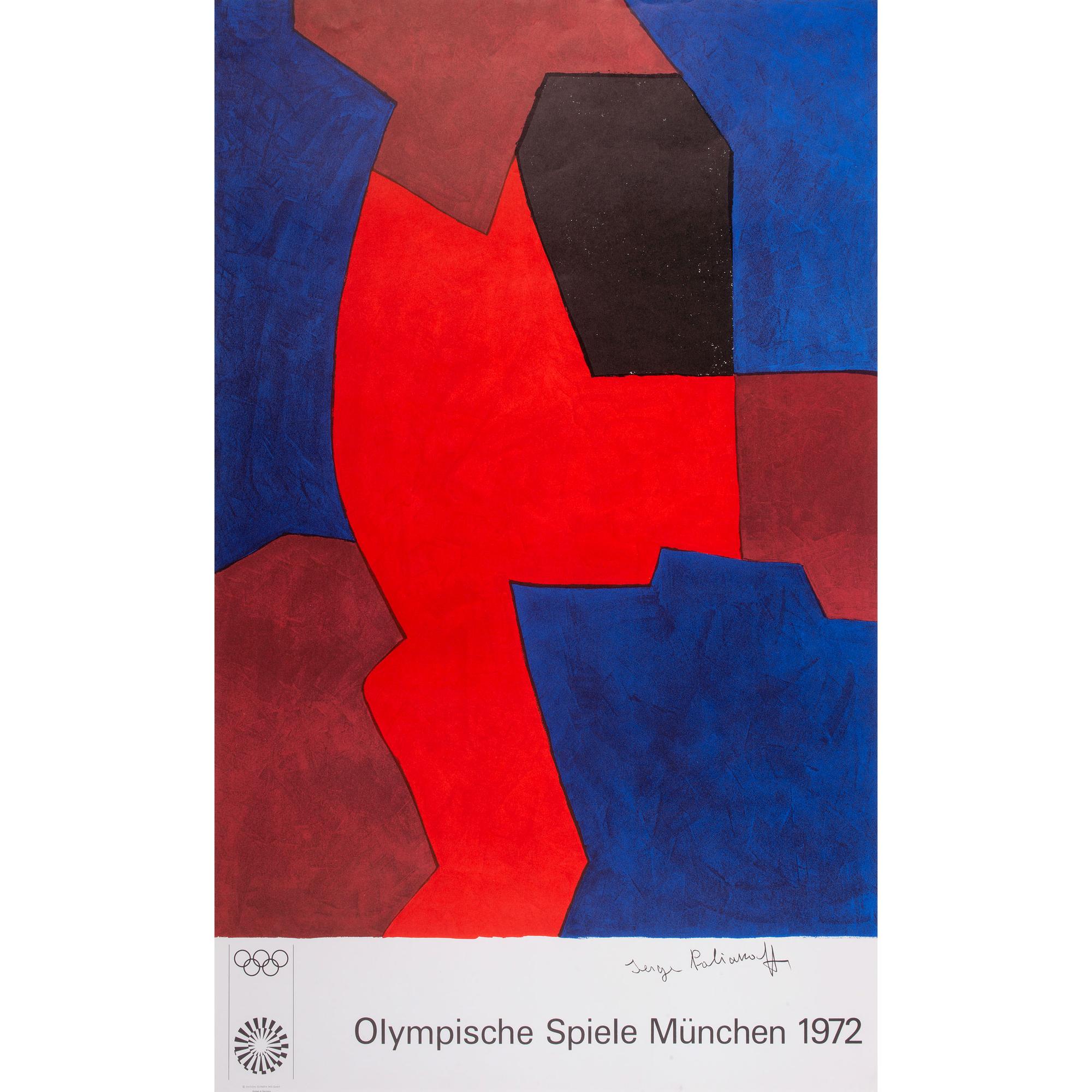 Four Exhibition Posters for the 1972 Munich Olympics