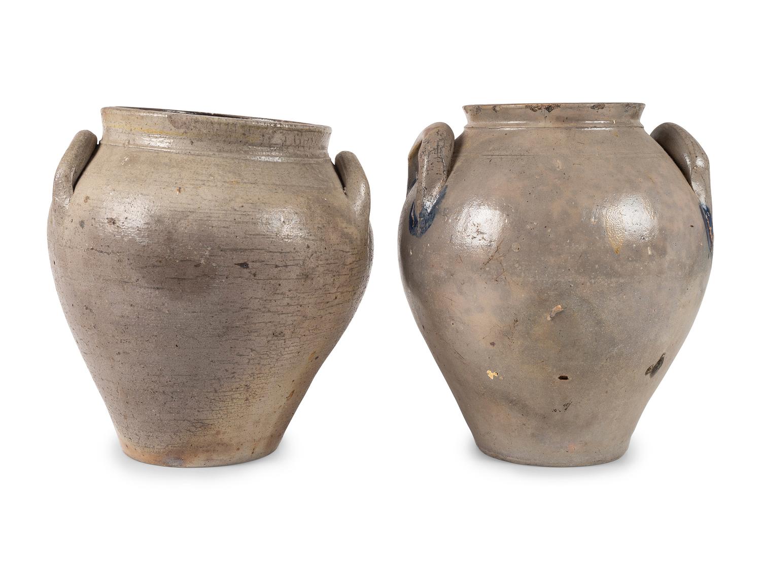 Two Ohio Stoneware Jugs