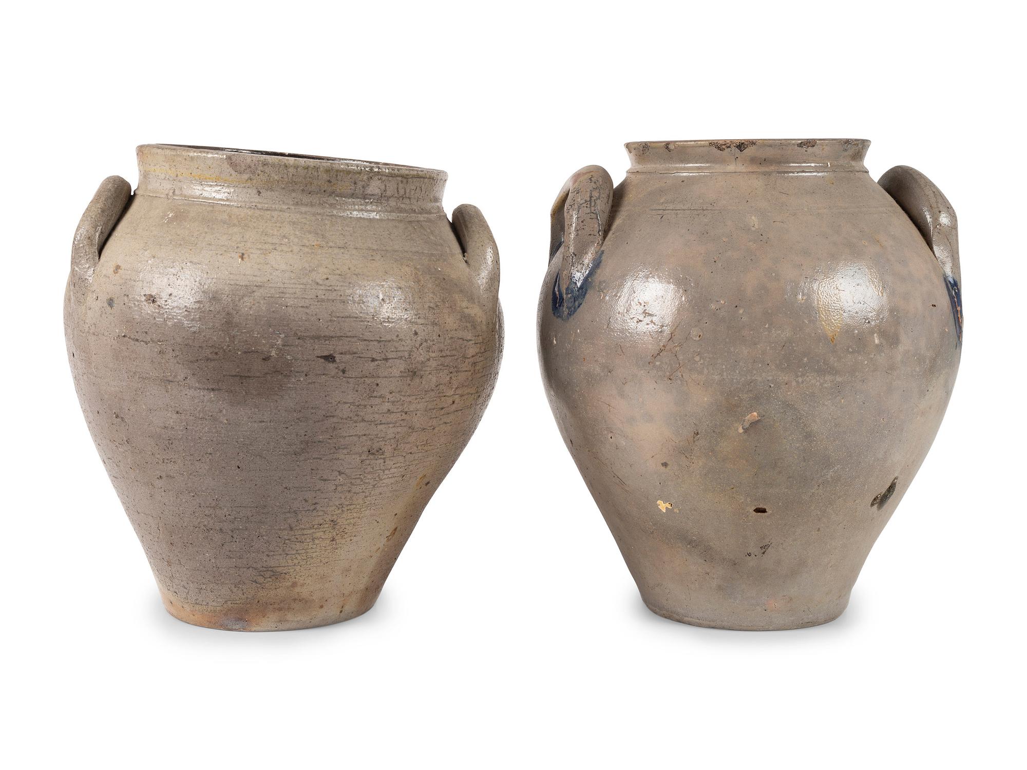 Two Ohio Stoneware Jugs