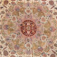 A Persian Silk Carpet