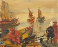 Harbor Scene