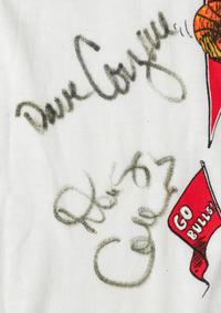 A Group of Vintage Chicago Bulls Team Signed Items (Beckett Authentication Services BAS Certified),