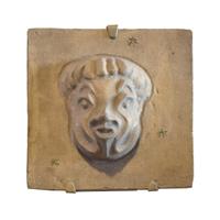 Four Edgar Miller Terra Cotta Tile Reliefs 7.75" W x 3" D x 7.5" H, each — United States, Circa 1940
