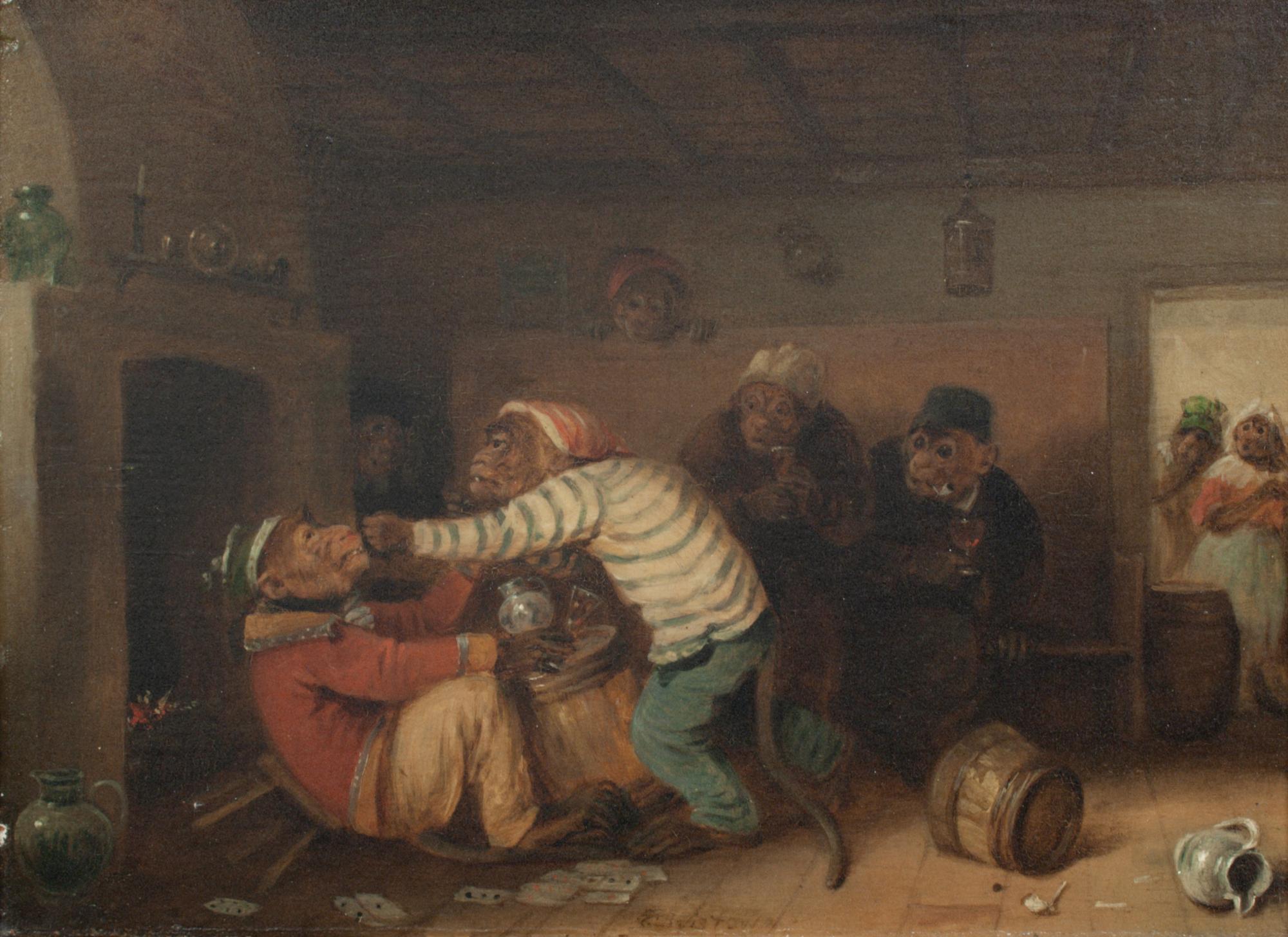 Monkeys in a Bar