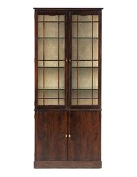 A Baker Mahogany Bookcase