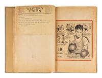 An Original Scrapbook from the Career of Junior Lightweight Boxing Champion Frankie Klick Curated by Manager Joe Doran