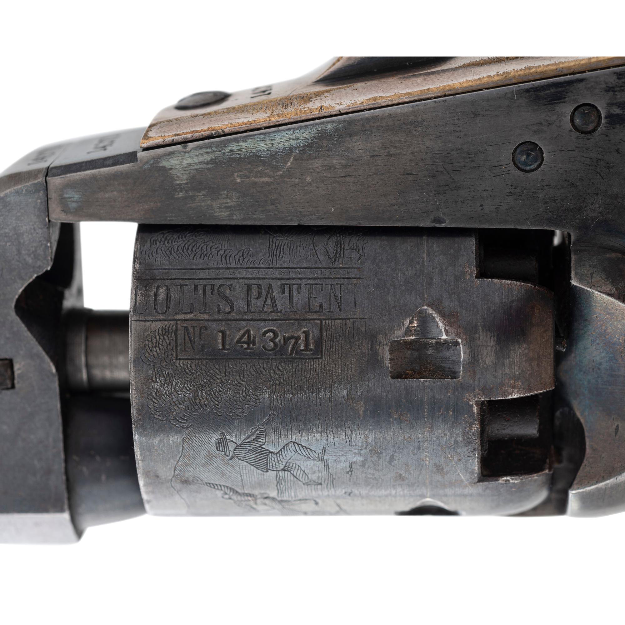 Colt Baby Dragoon with Rammer or Early Pocket Model 1849 with Square Back Triggerguard