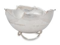 An Alfredo Sciarotta Silver Presentation Bowl