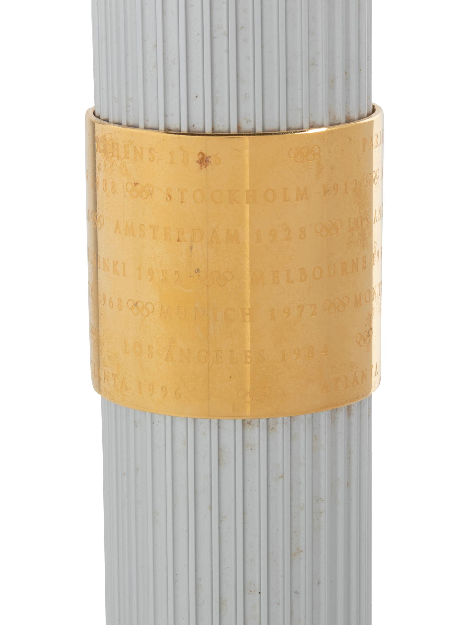 A 1996 Atlanta Olympics Relay Torch,