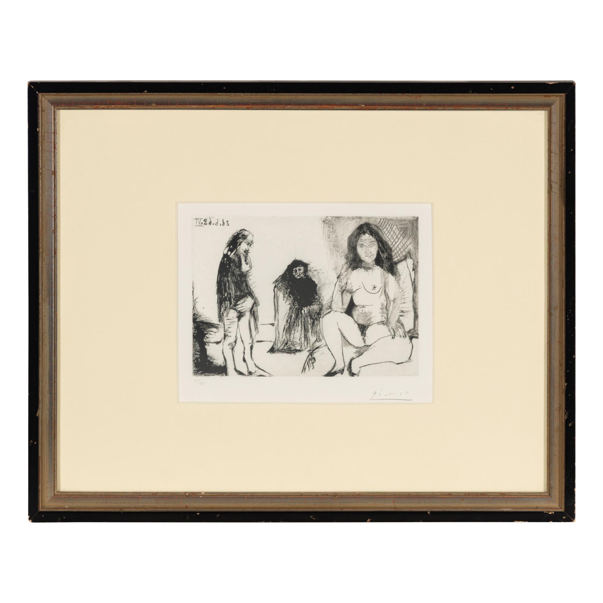 Pablo Picasso (Spanish, 1881-1973) — Untitled (from Séries 347 ), 1968