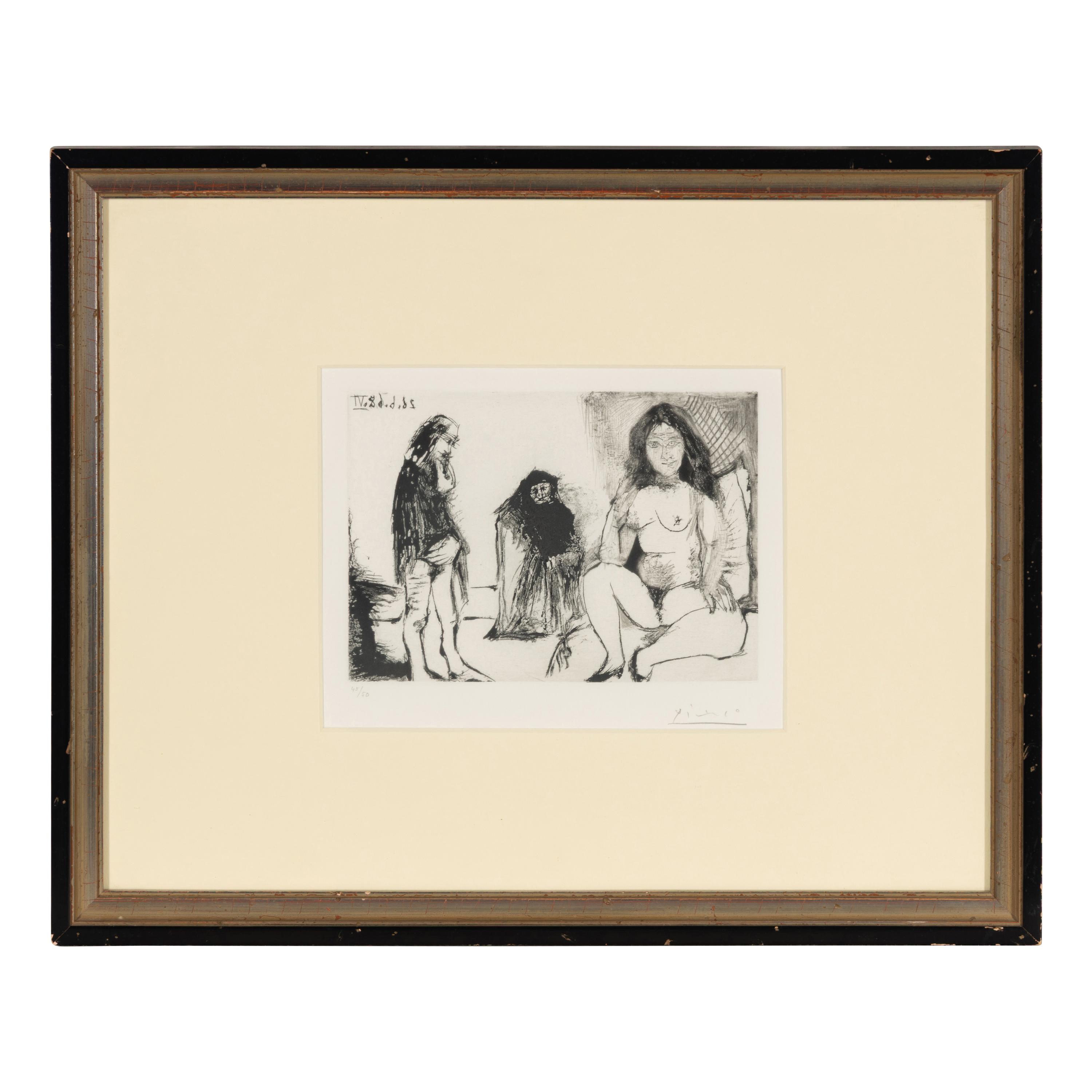 Pablo Picasso (Spanish, 1881-1973) — Untitled (from Séries 347 ), 1968