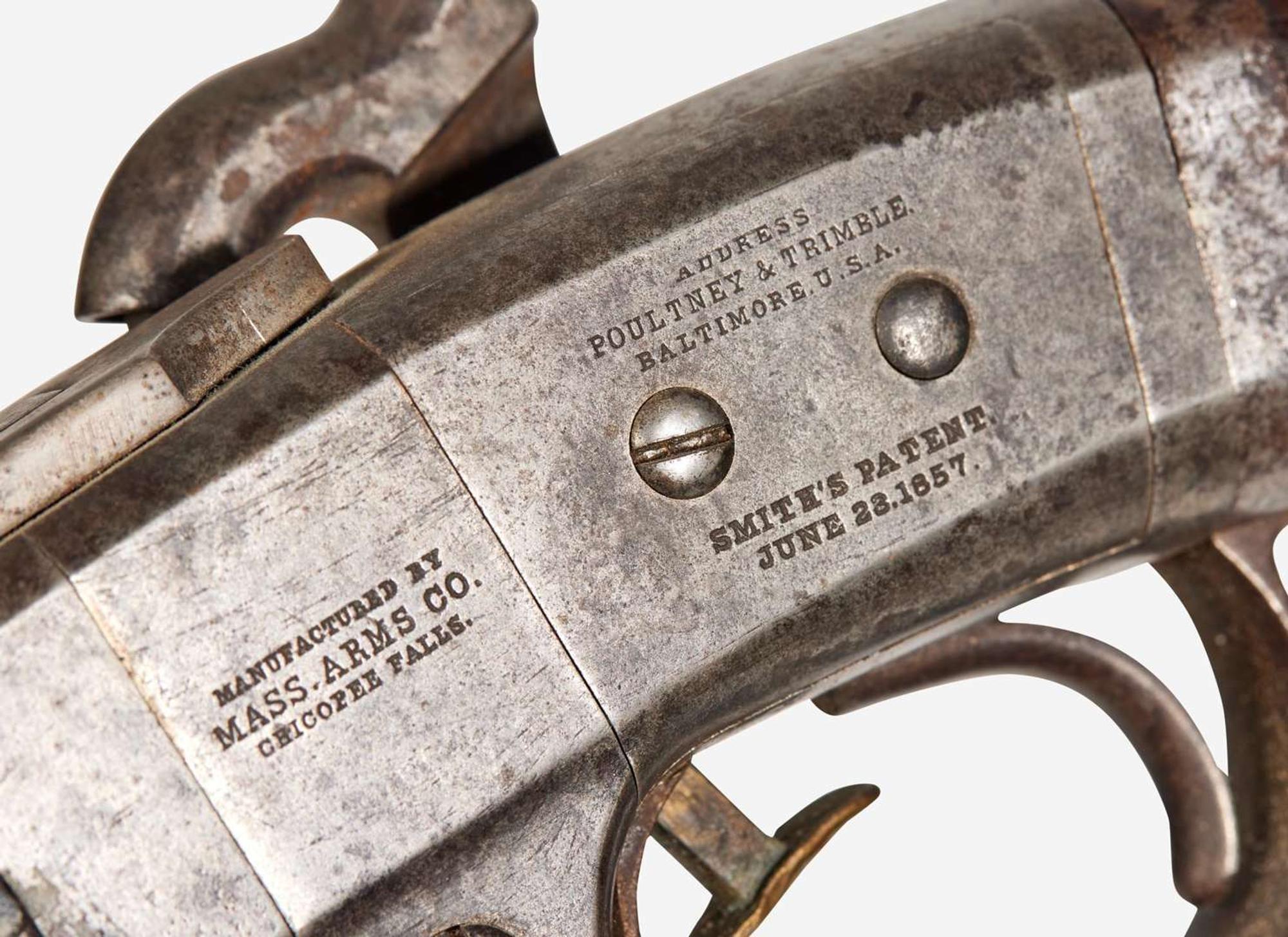 A Smith carbine, Poultney & Trimble, Baltimore, MD, patent June 23, 1857