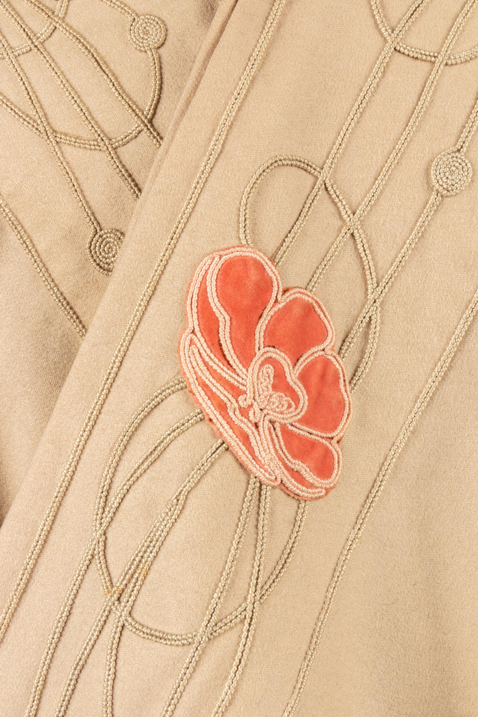 Liberty & Company Art Nouveau Cape, 1900-10s