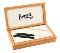 A Visconti Kaweco Sport: Celluloid Limited Edition Fountain and Ball-Point Pen Set