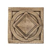 An Art Deco Stone Block from the Nortown Theater in Chicago, Illinois