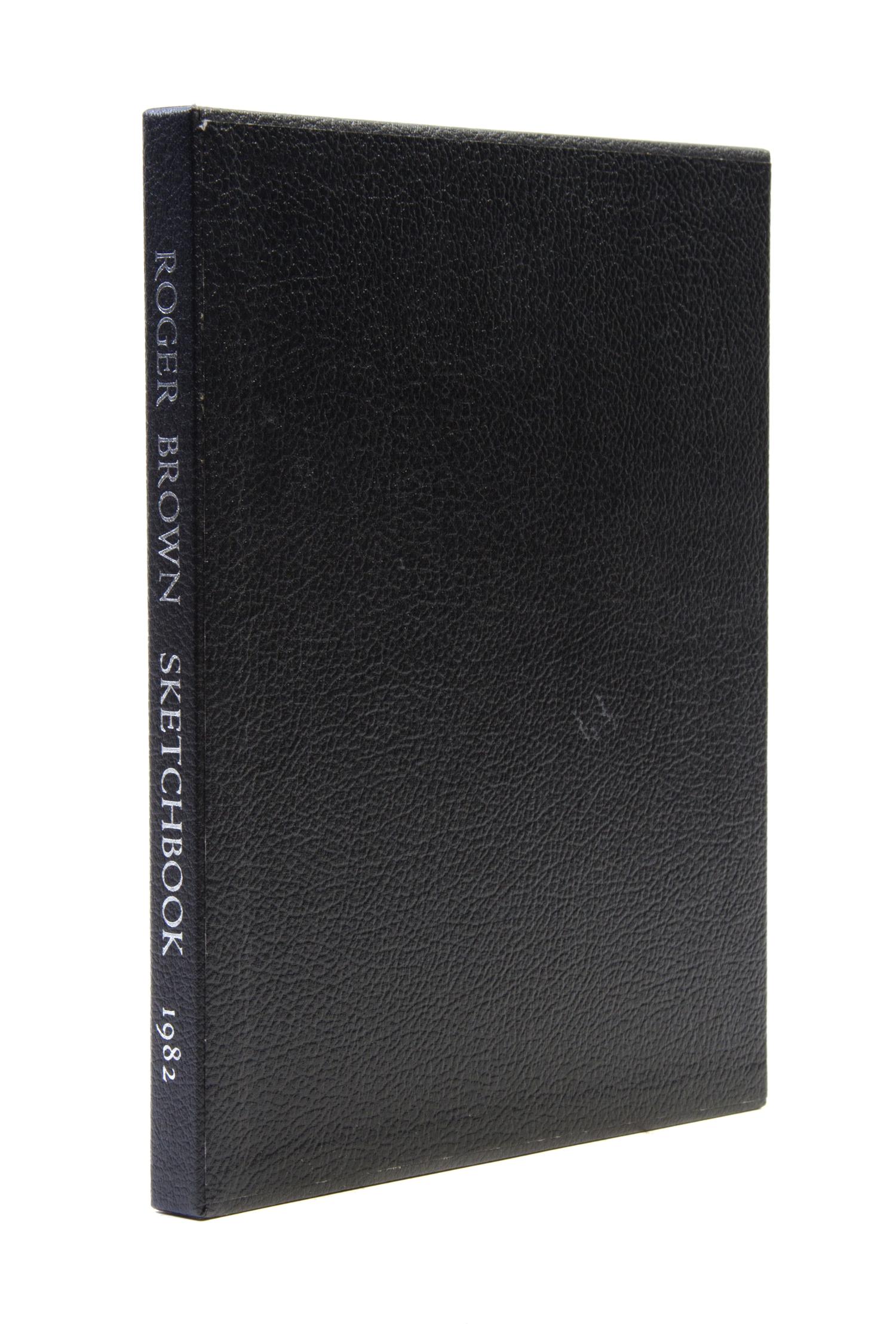 BROWN, ROGER. Sketchbook 1982. NY, 1983. Signed. Limited.
