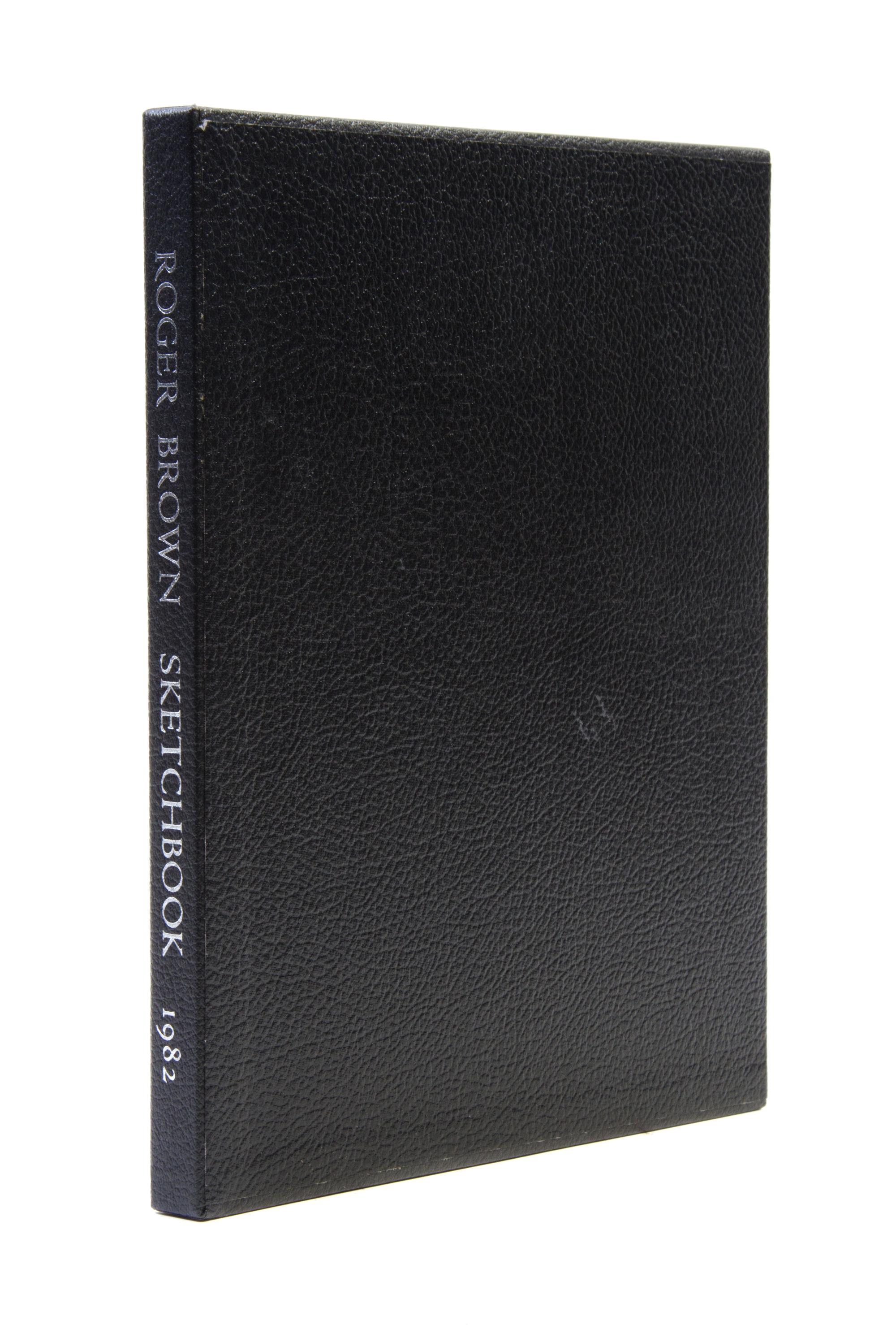 BROWN, ROGER. Sketchbook 1982. NY, 1983. Signed. Limited.
