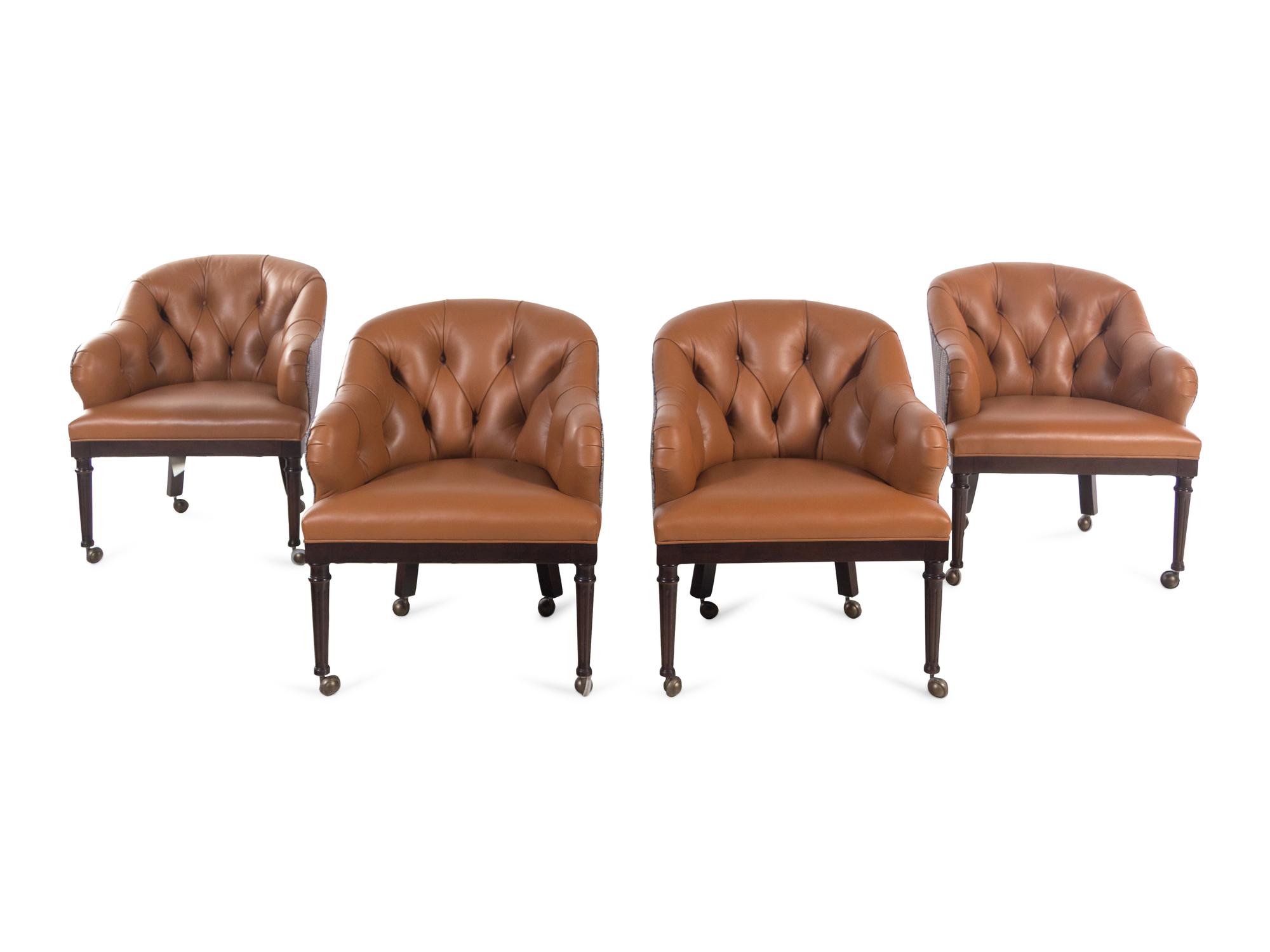 A Set of Four Hancock & Moore Grigsby Chairs