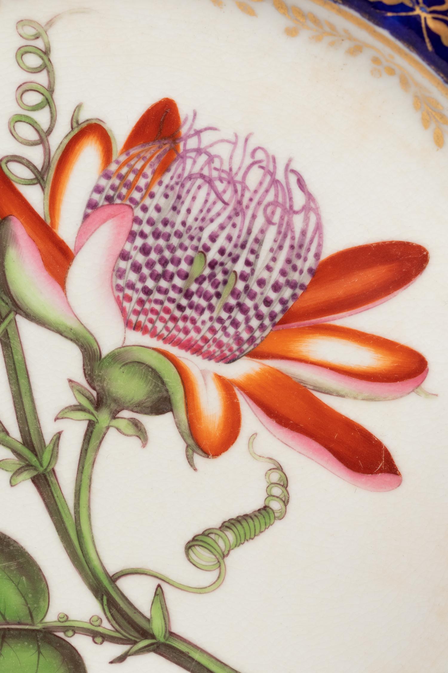 Four Chamberlain's Worcester Porcelain Articles from the Carnatic Service
