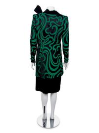 One Givenchy Cocktail Dress, One Bill Blass Cocktail Dress, and One Bill Blass Skirt Ensemble, 1970-80s — Sold to benefit the Art Acquisition Fund at the Indianapolis Museum of Art at Newfield.