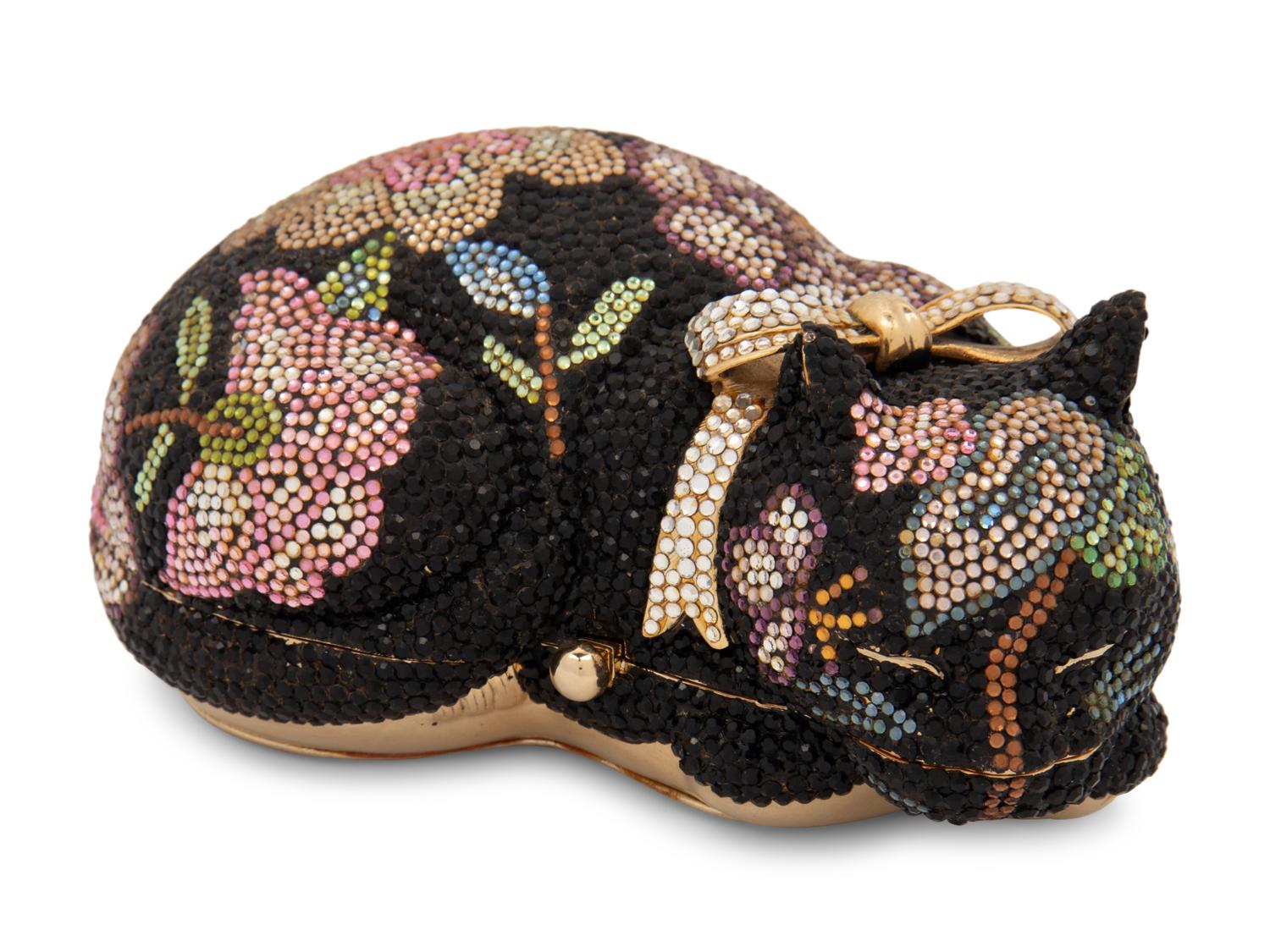 Judith Leiber Cat Minaudière, 1984