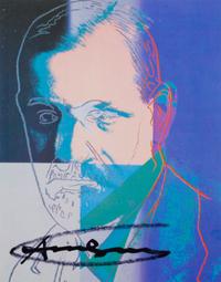 Andy Warhol, (American, 1928-1987), Ten Portraits of Jews of the Twentieth Century, 1980 (set of ten announcement cards from the Jewish