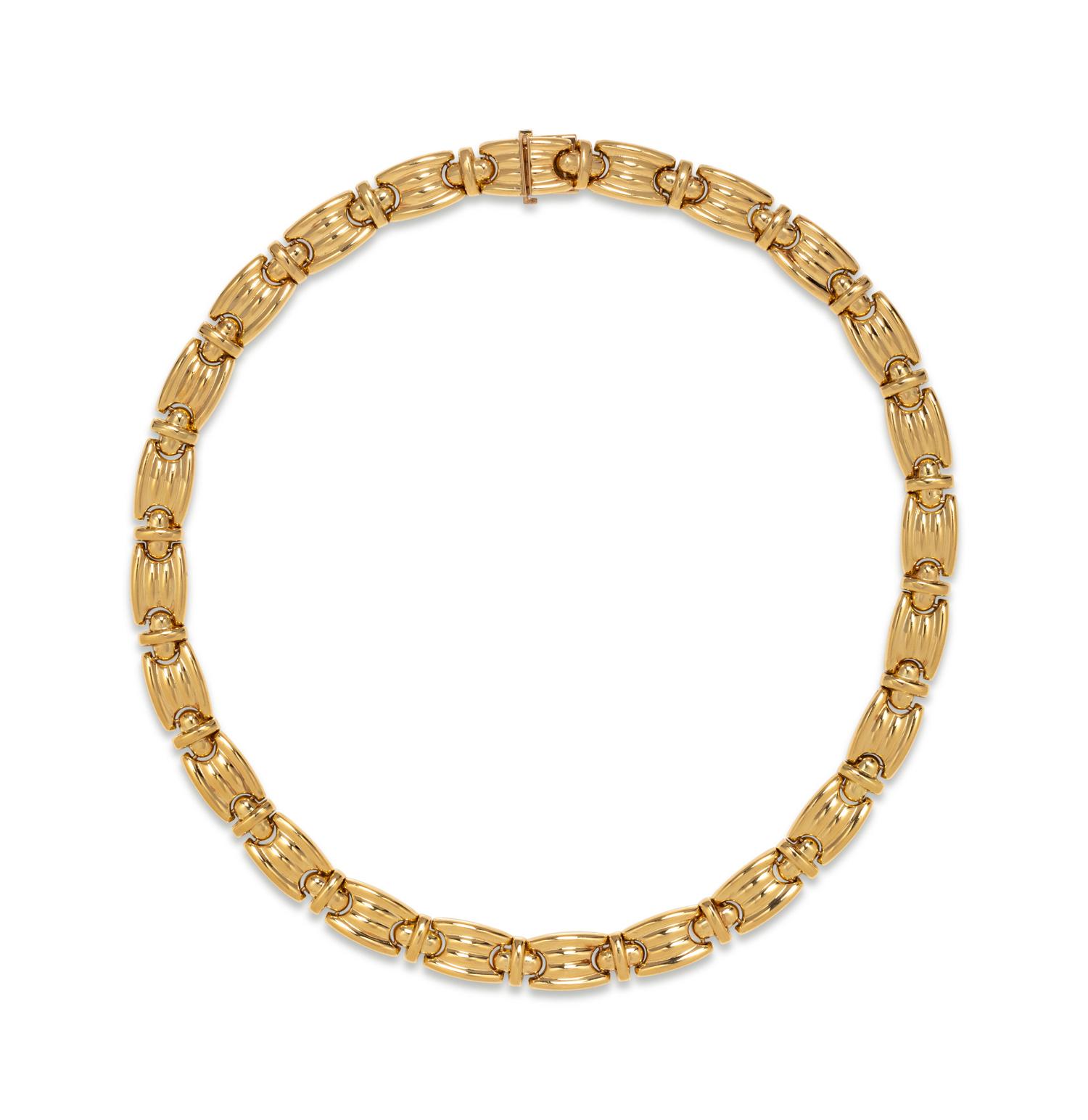 YELLOW GOLD NECKLACE
