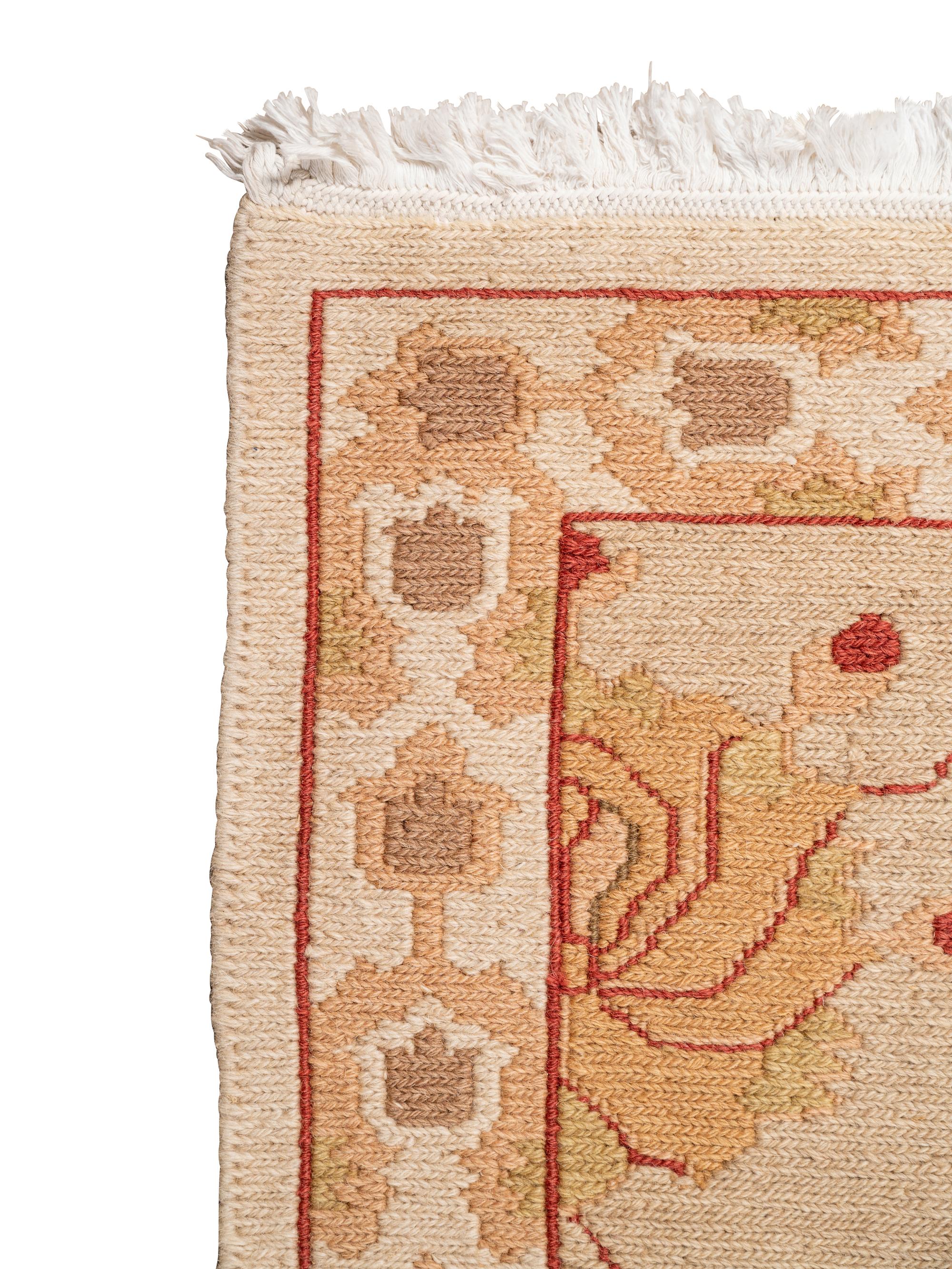 An Agra Heriz Wool Rug