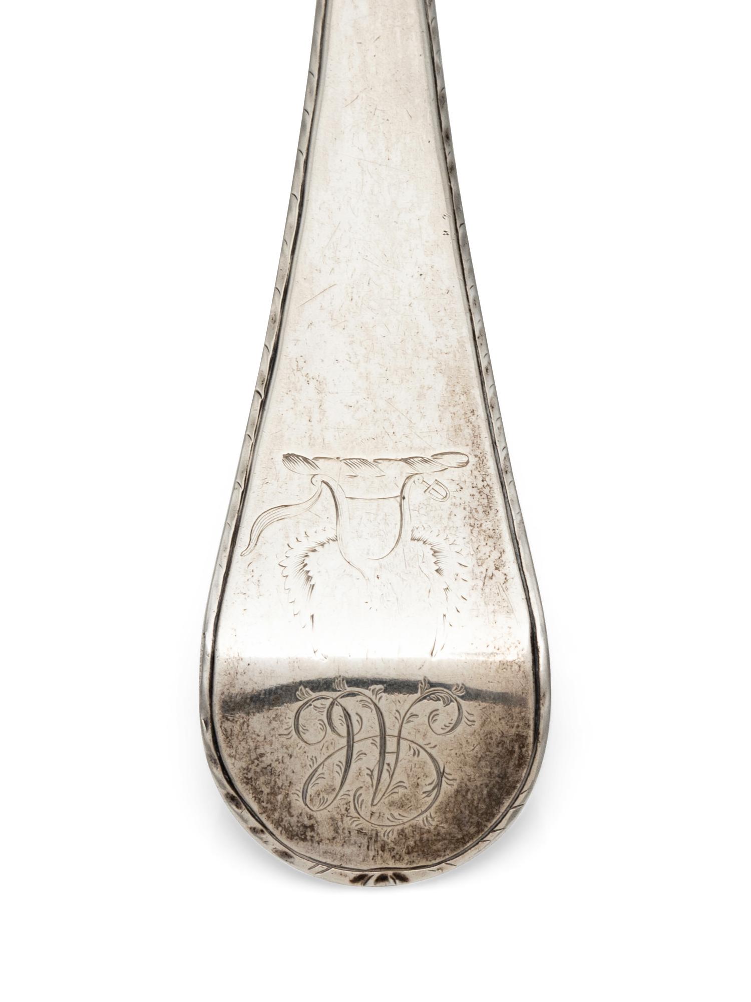 A George III Silver Serving Ladle