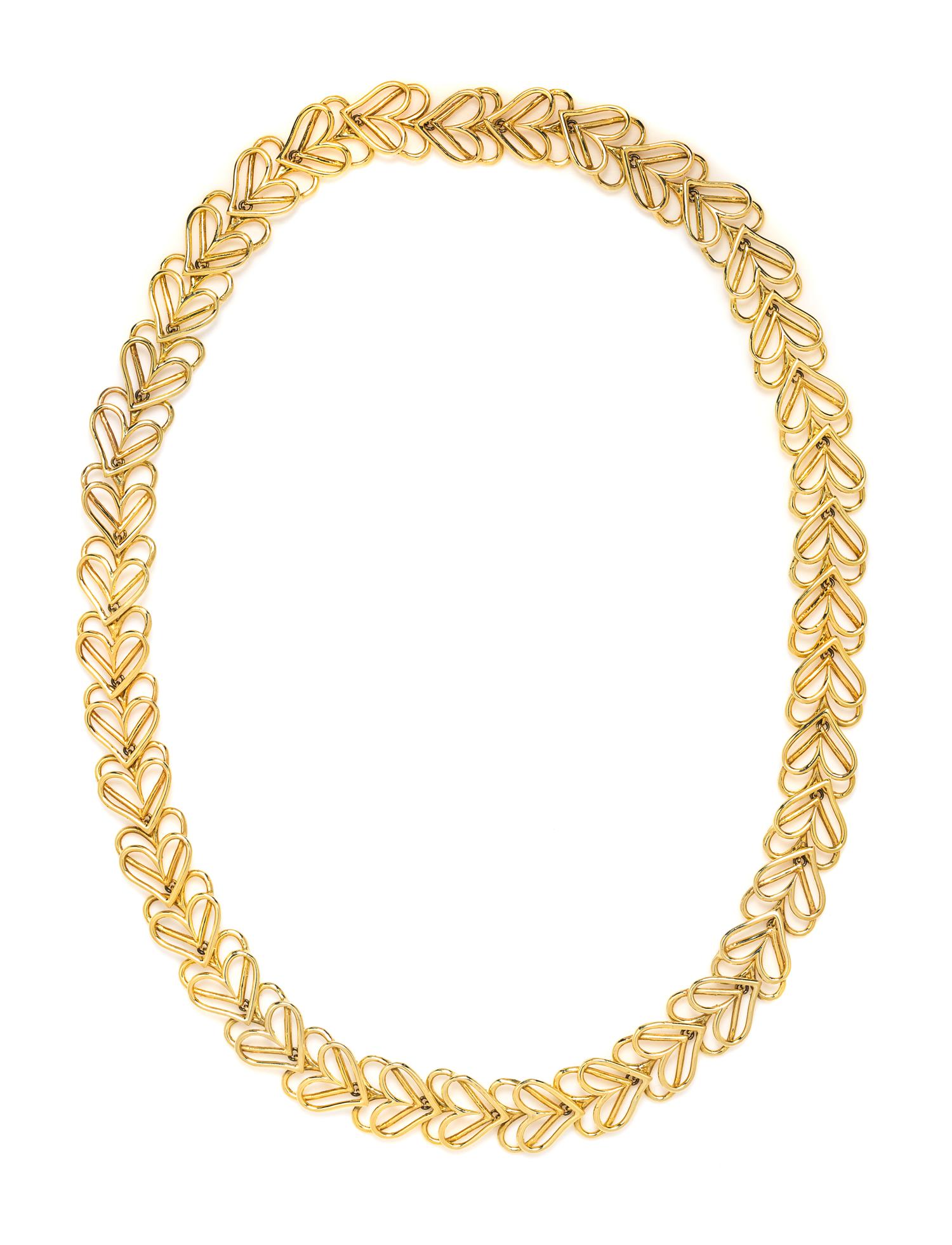 An 18 Karat Yellow Gold Necklace, 135.80 dwts.