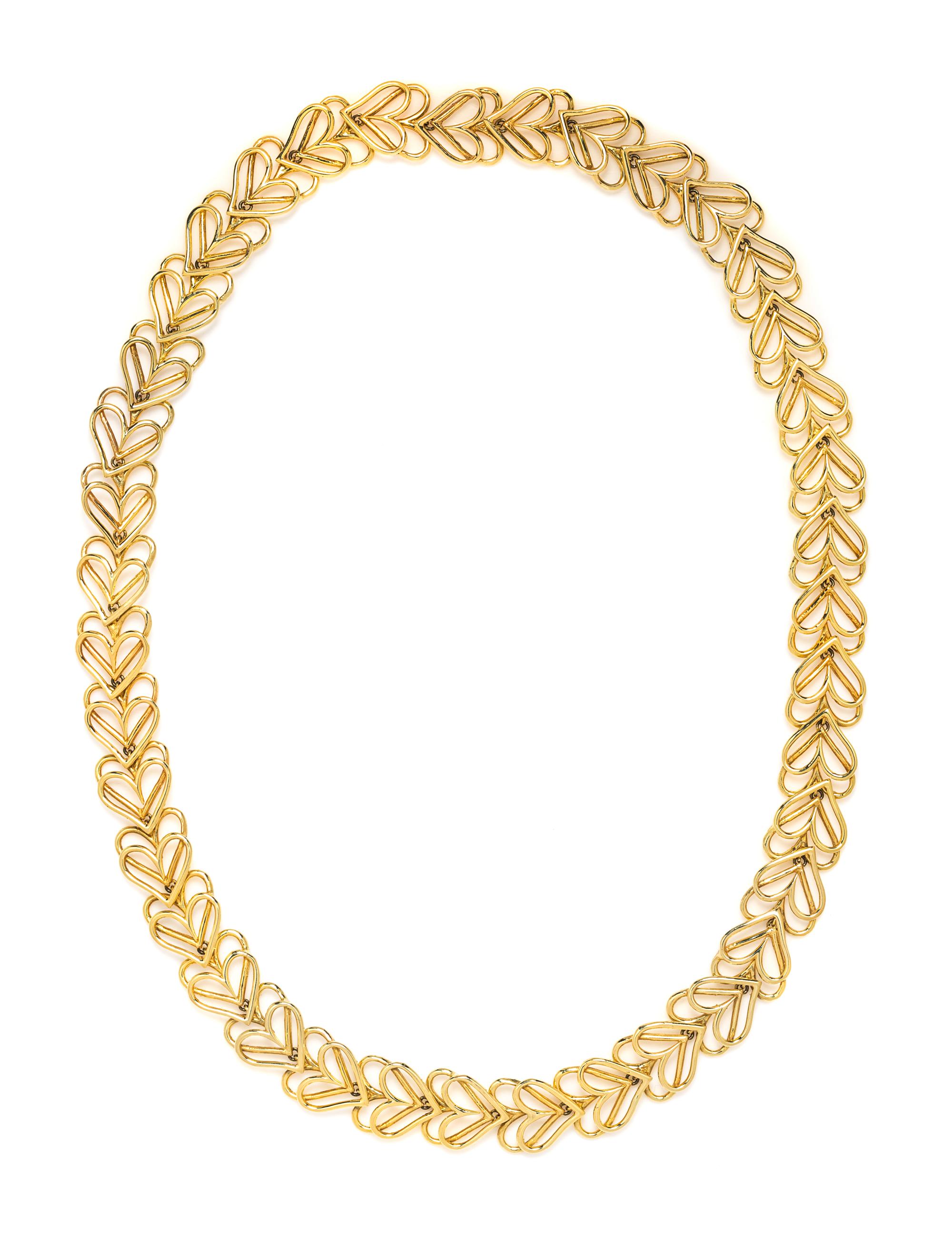 An 18 Karat Yellow Gold Necklace, 135.80 dwts.