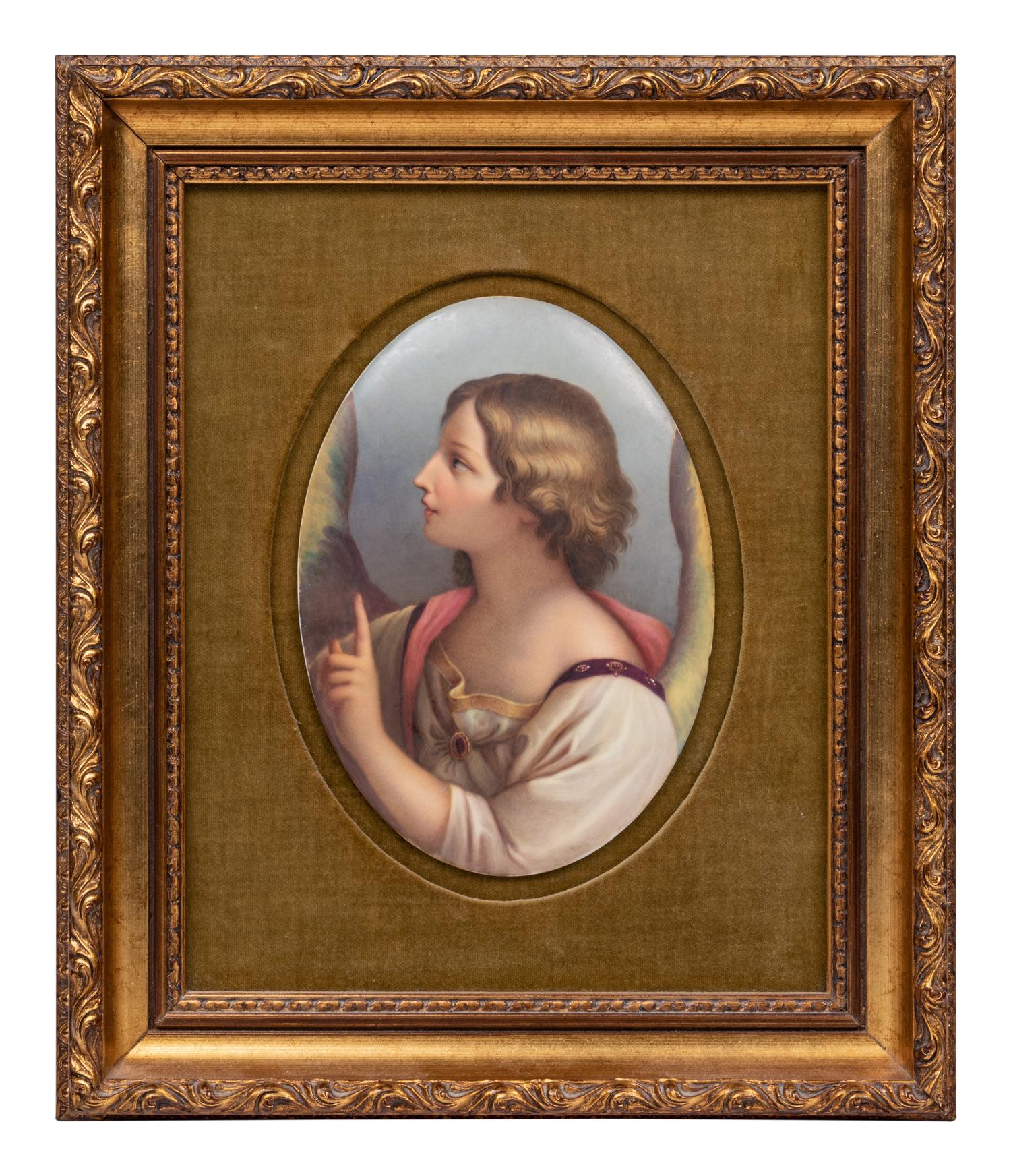 A Berlin (K.P.M.) Porcelain Plaque