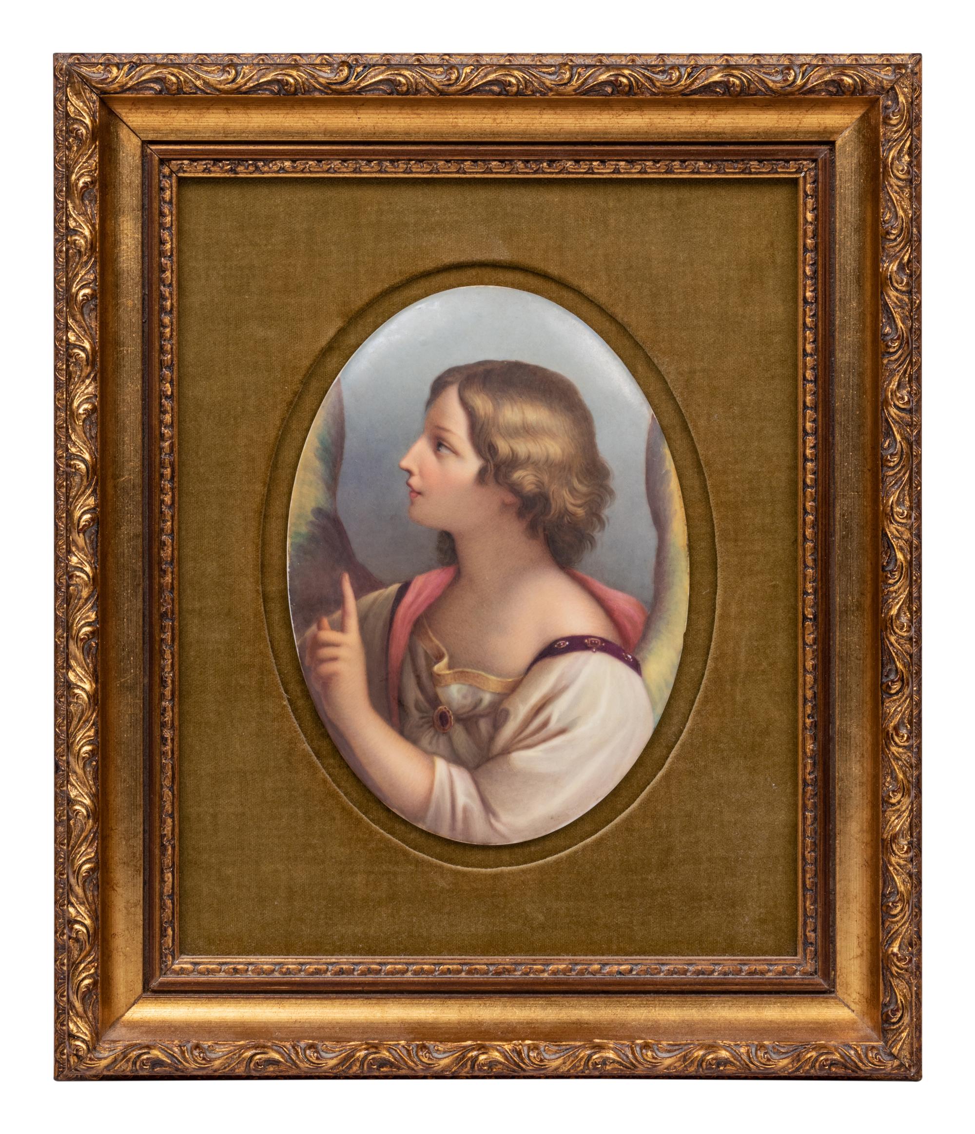 A Berlin (K.P.M.) Porcelain Plaque