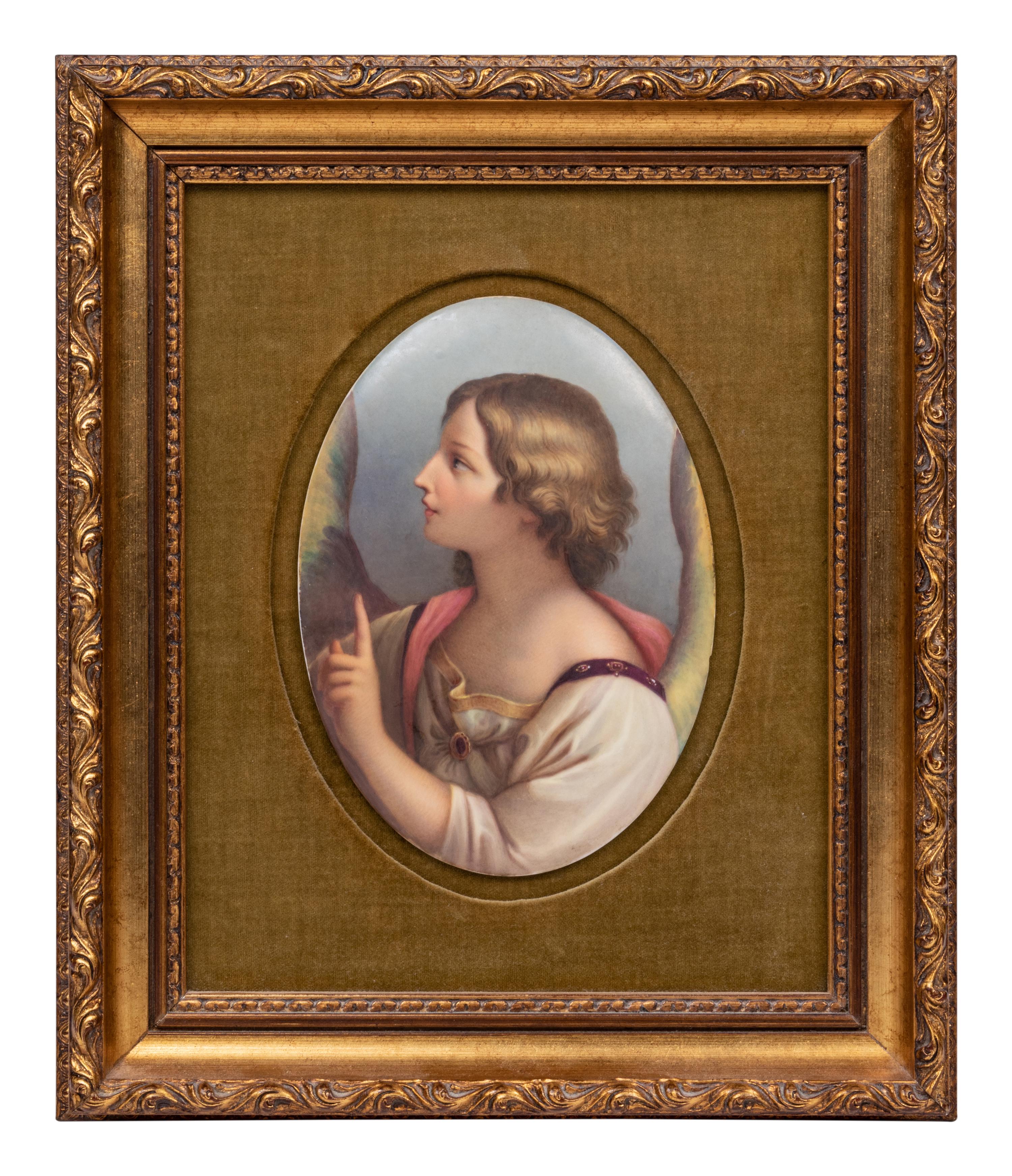 A Berlin (K.P.M.) Porcelain Plaque