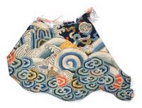 RELEASED TO MUSEUM -- A Group of Chinese Embroidered Silk Fragments