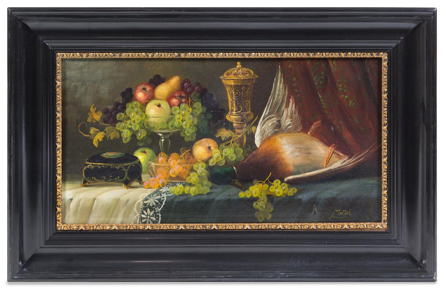 Artist Unknown, (19th century), Still Life with Fruit and Game
