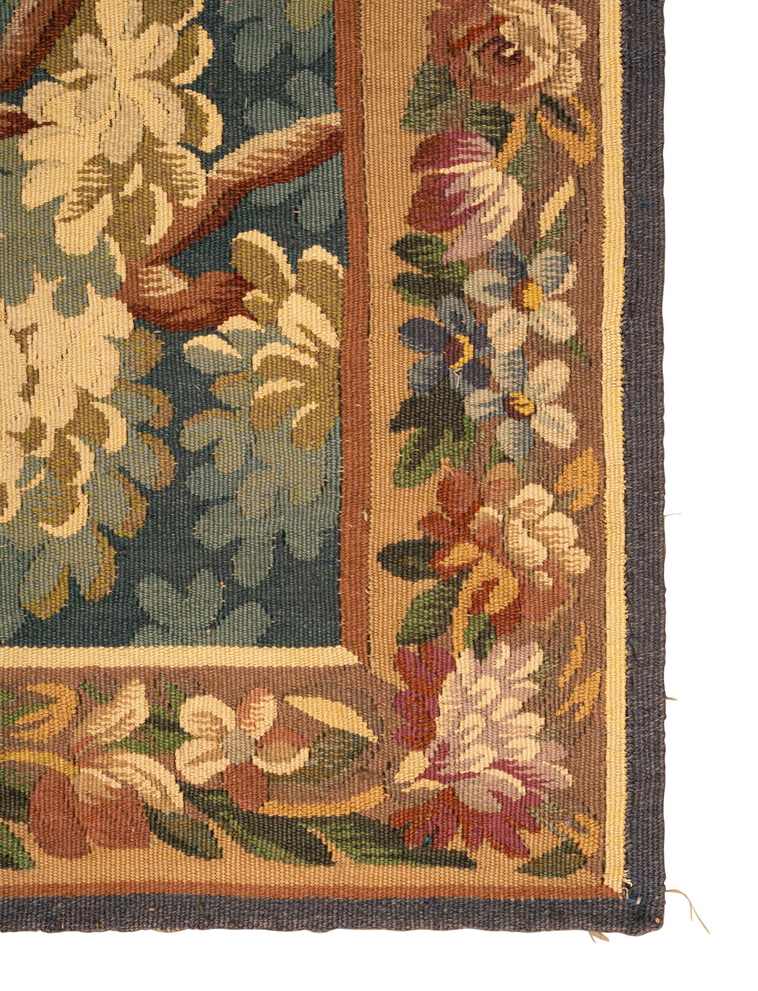 An Aubusson Verdure Tapestry